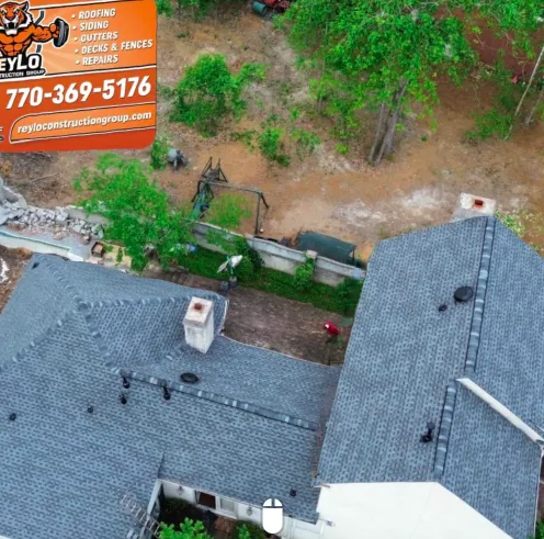 GAF Timberline HDZ roofing system in the elegant Pewter Grey color in Powder Springs GA